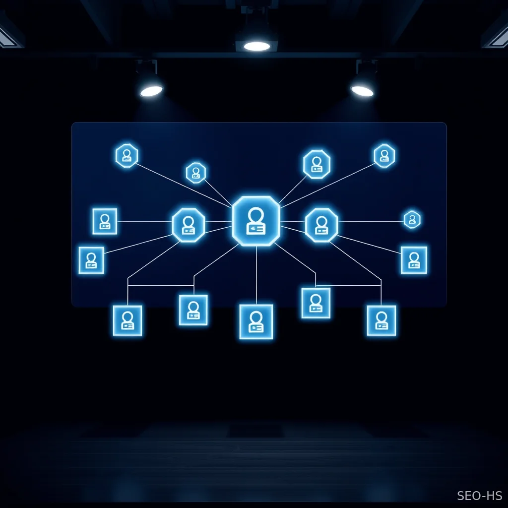 A structured visual representation of multi-tenant security architecture and brand compliance permission matrices.