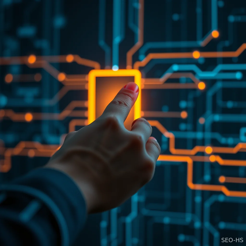 A human supervisor interacting with an automated AI agent publishing pipeline at a review checkpoint.